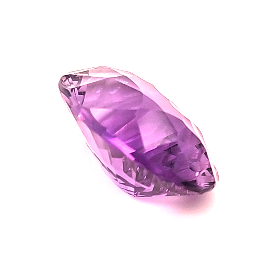 Certified 14.58 Ct Natural Amethyst – SI – 20.30 x 14.07mm