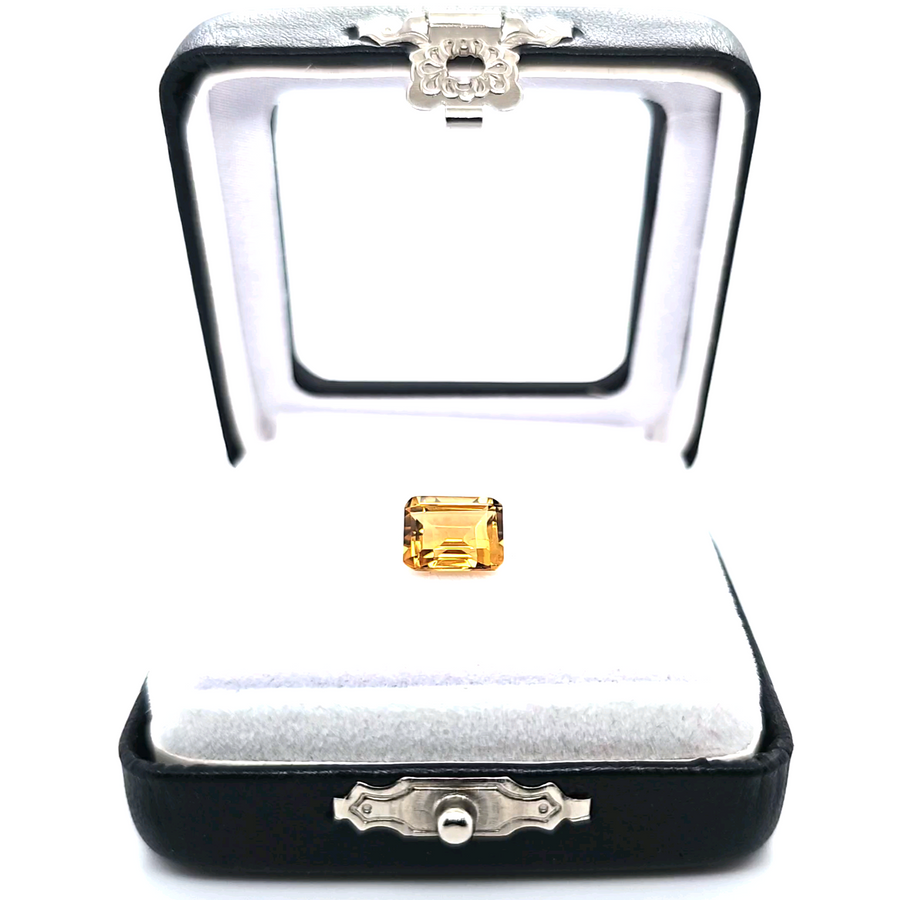 Natural Citrine Emerald Cut – 2.29 Ct VVS – 8.98 x 6.86mm