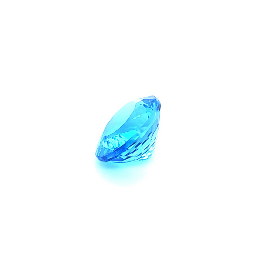 6.56 Ct Natural Swiss blue Topaz - VVS – 12.60 x 10.10mm