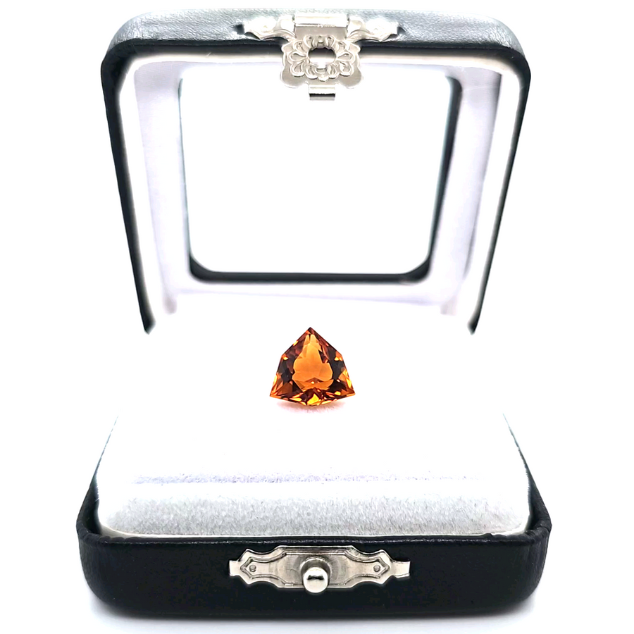 3.46 Ct Natural Citrine - VVS – 10.60mm