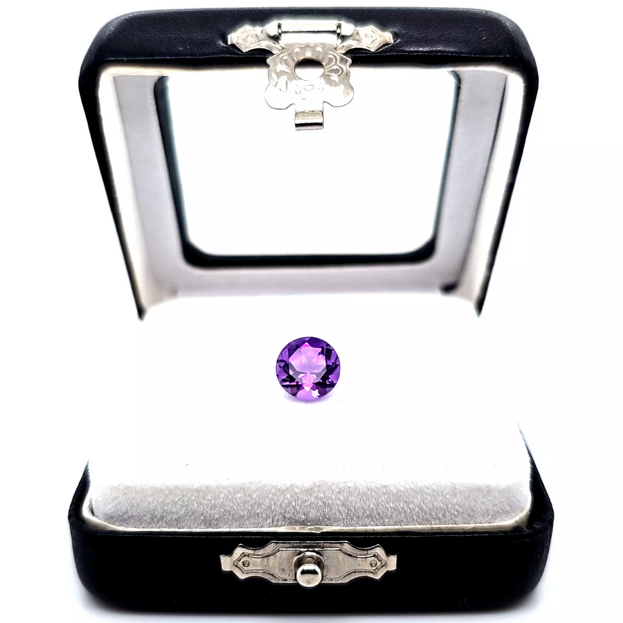 Amethyst Engagement Ring