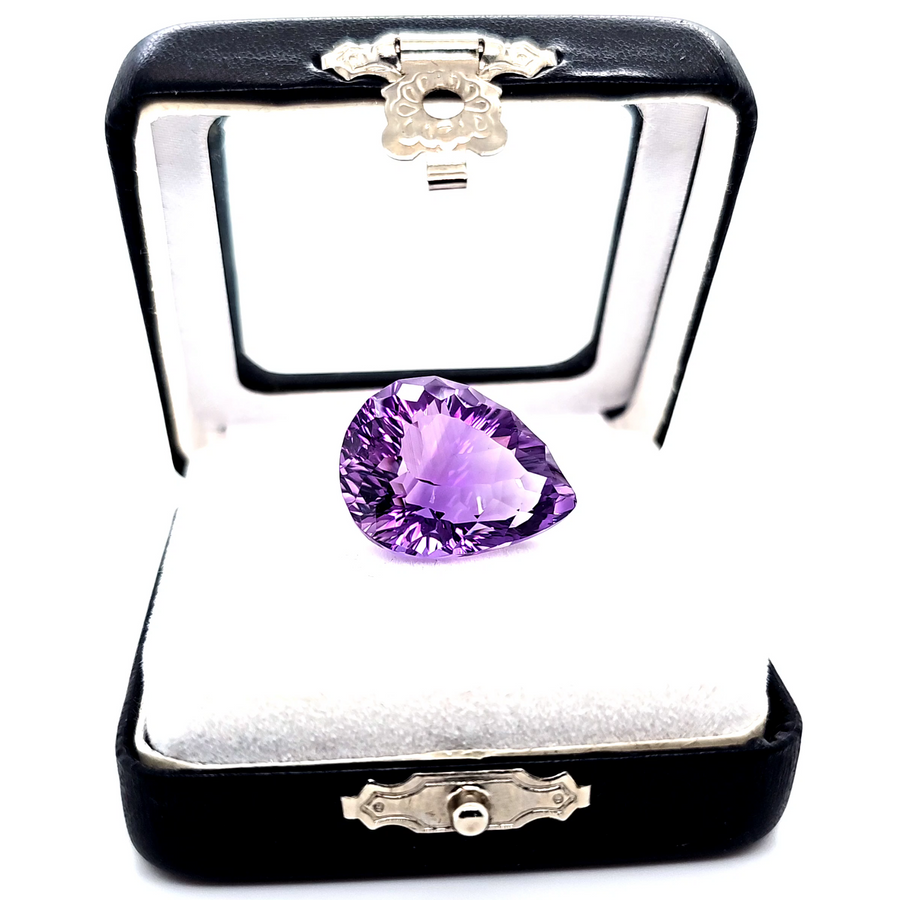 Amethyst Engagement Ring