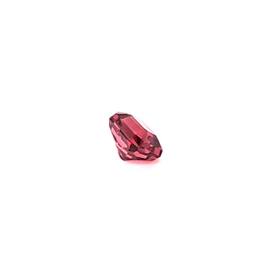 Red Rhodolite Garnet Engagement Ring