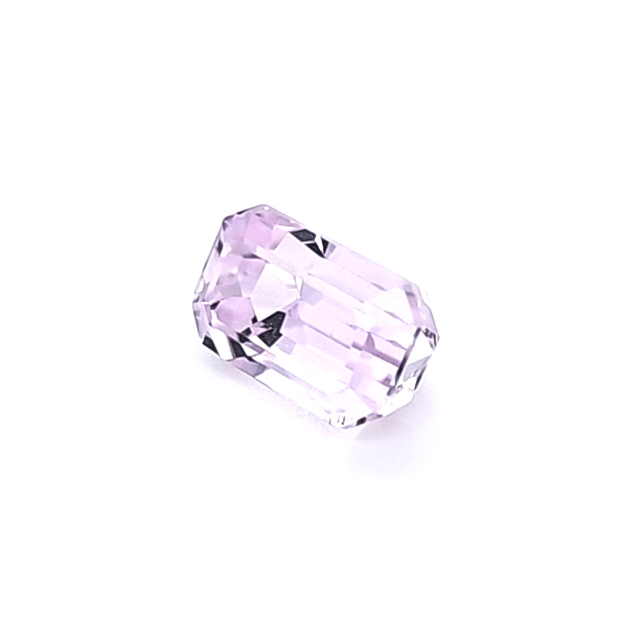 Pink Kunzite Engagement Ring