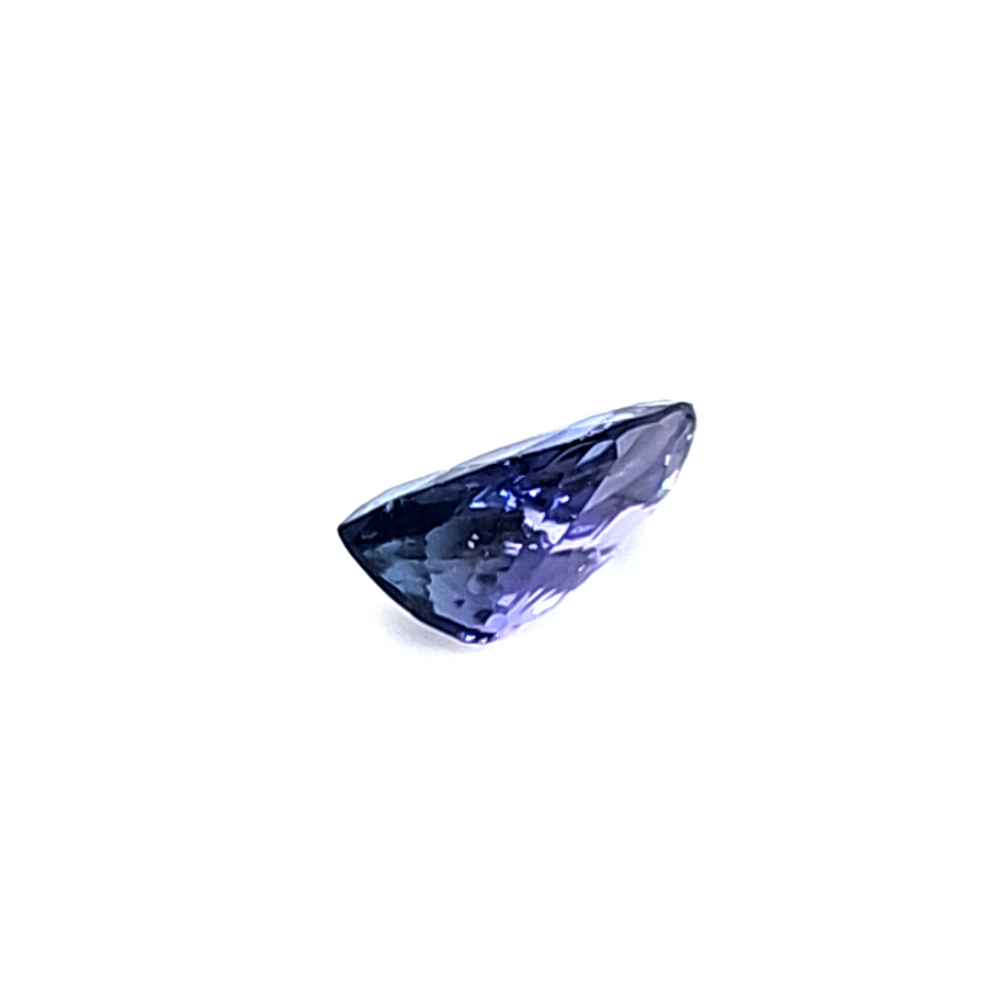 Blue Tanzanite Engagement Ring