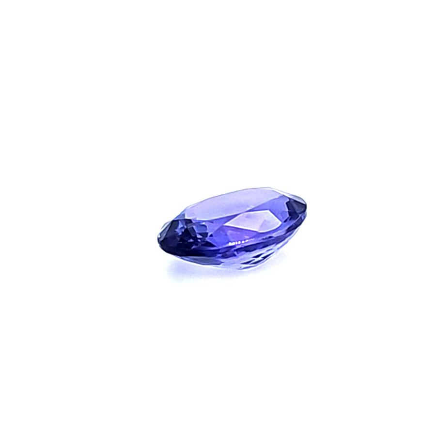 Blue Tanzanite Engagement Ring