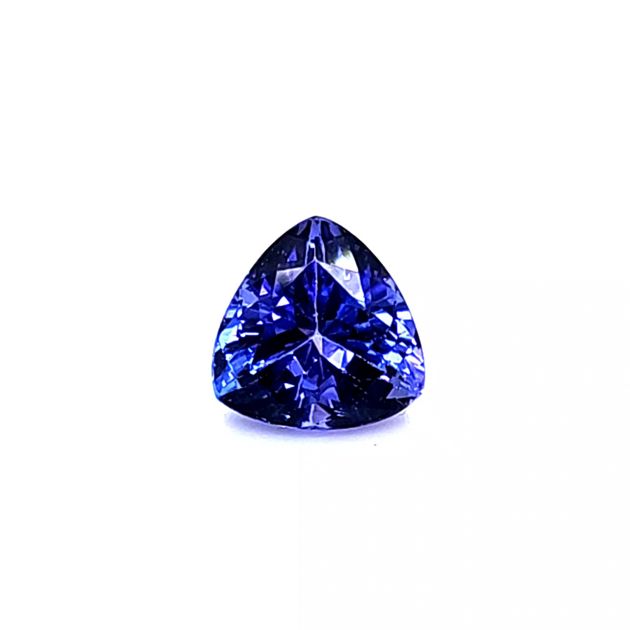Blue Tanzanite Engagement Ring