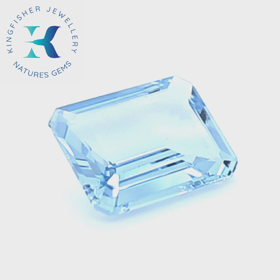 5.00 Ct Natural Aquamarine – SI1 – 13.00 x 10.00mm