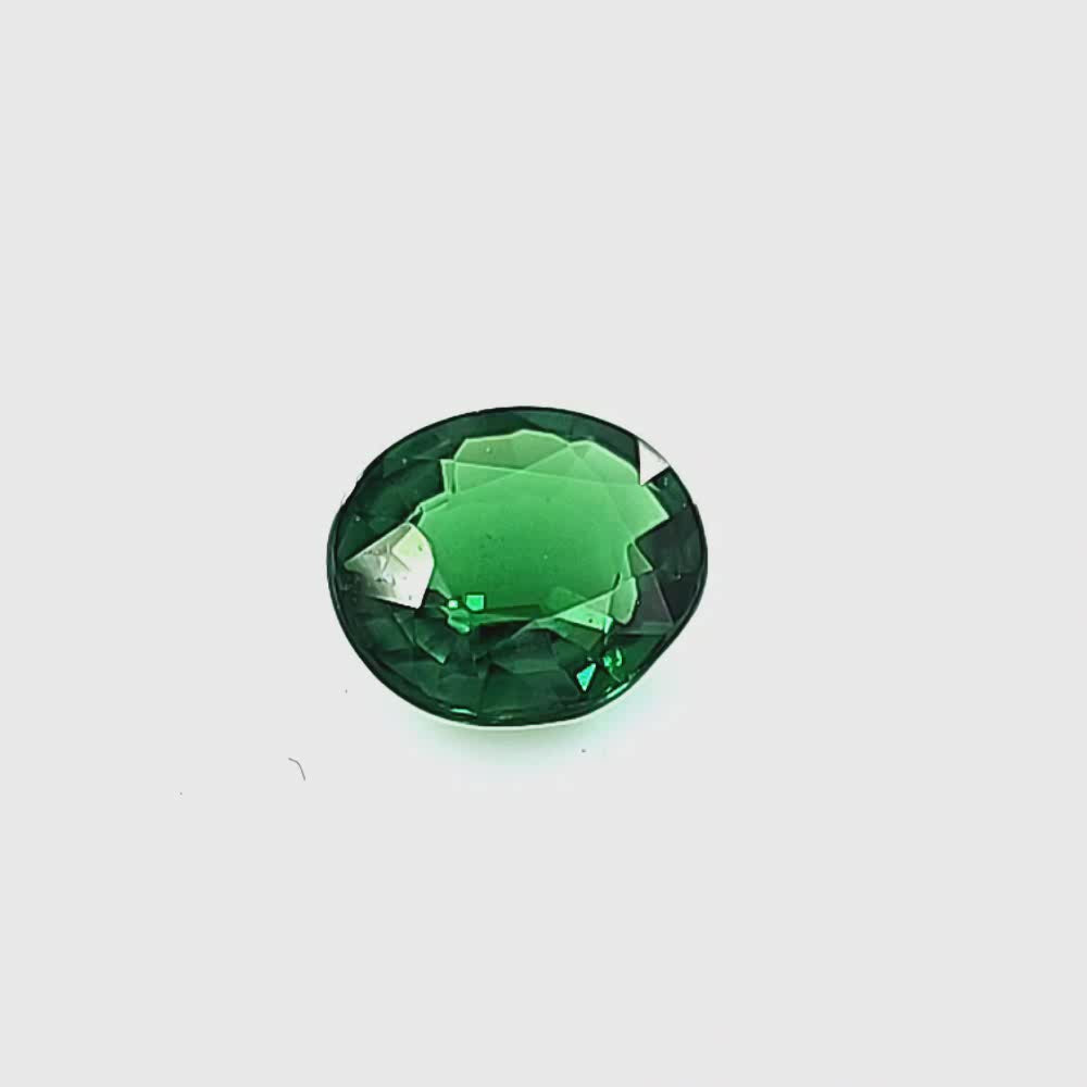 Natural Tsavorite Garnet oval cut