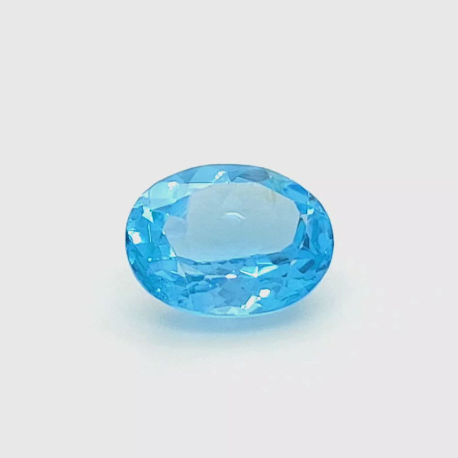 Natural Swiss blue Topaz 