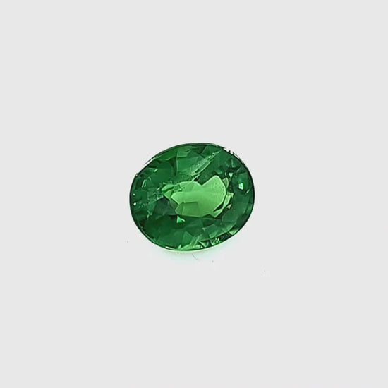 Natural Tsavorite Garnet oval cut 