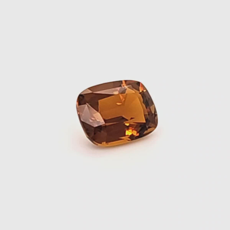 Natural Tourmaline cushion cut – 2.56 Ct VVS – 9.31 x 7.21mm