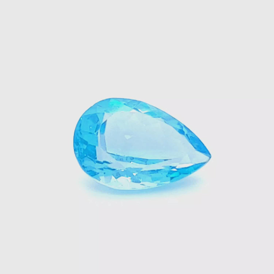 Natural Swiss blue Topaz