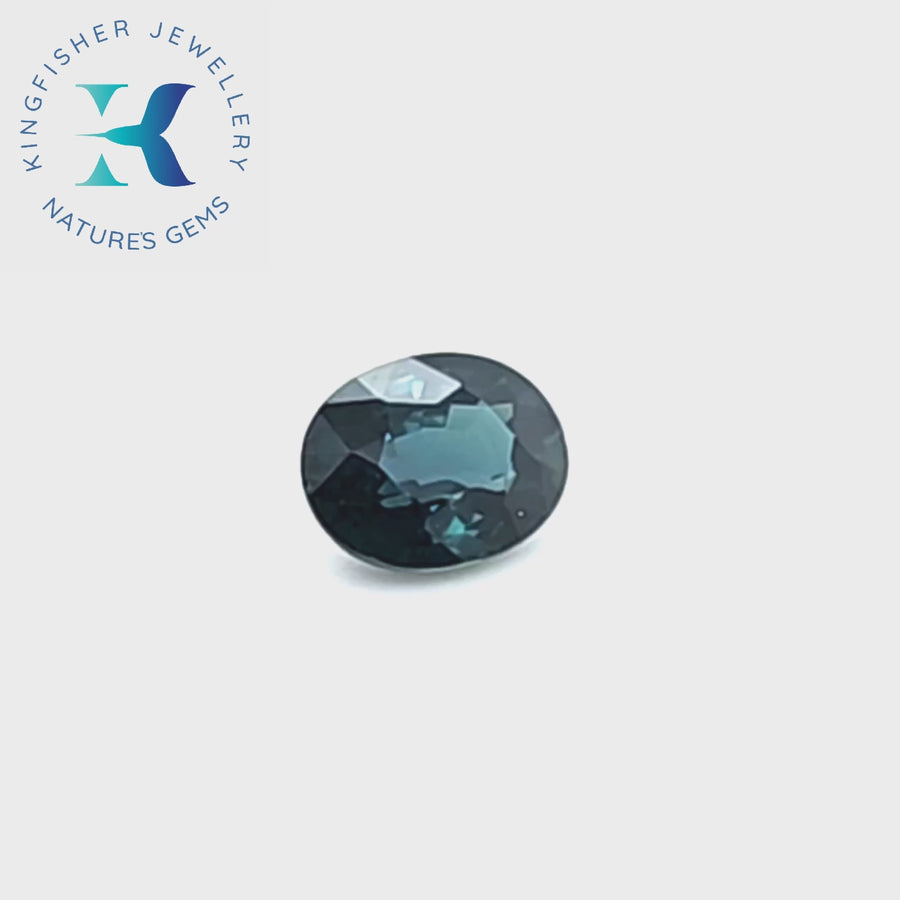 1.18 Ct Certified Teal Sapphire – VS – 6.91 x 5.31mm