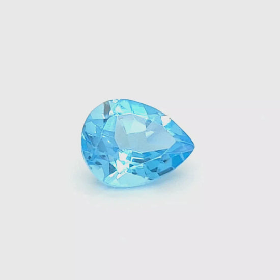 Natural Swiss blue Topaz