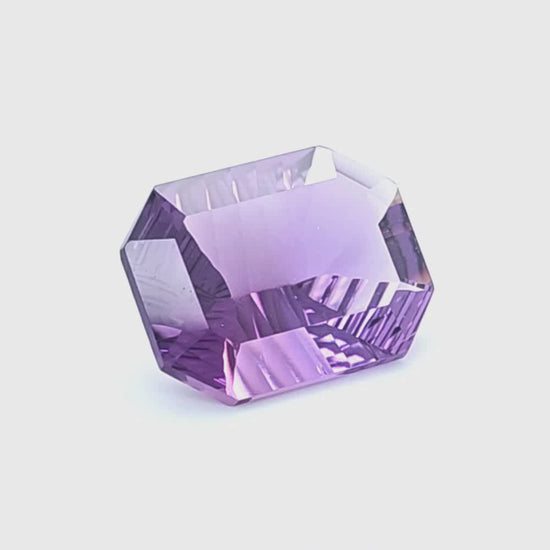 Natural Amethyst Concave cut 