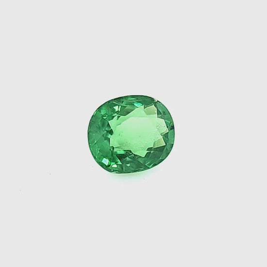 Natural Tsavorite Garnet oval cut 