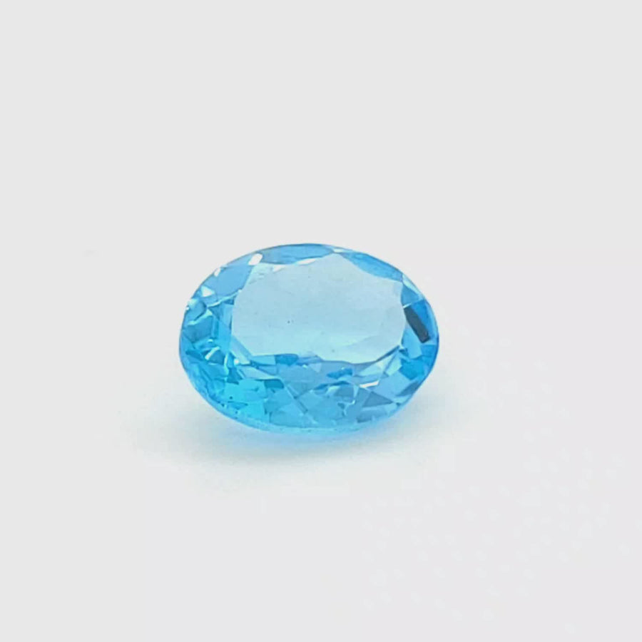 Natural Swiss blue Topaz 