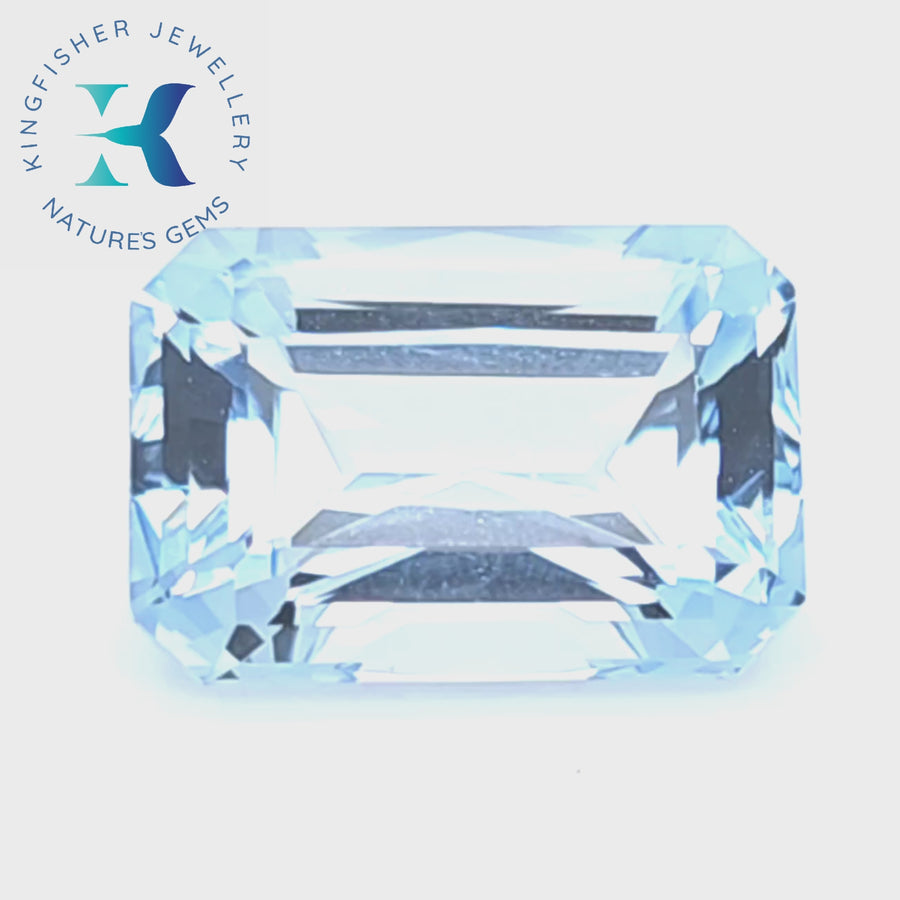 10.15 Ct Natural Aquamarine - SI – 15.80 x 10.90mm