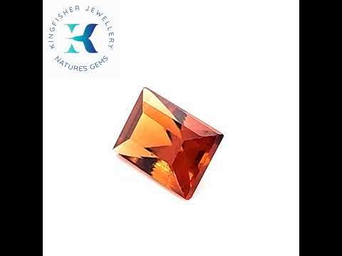 Hessonite Garnet Pendant