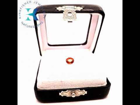 Zodiac Spessartite Garnet for Aquarius