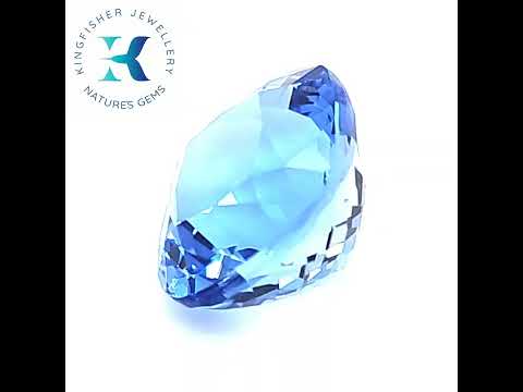4.	Premium loose Aquamarine with eye-clean VS clarity