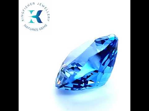 22.86 Ct Certified Natural Aquamarine - VVS – 20.03 x 18.65mm