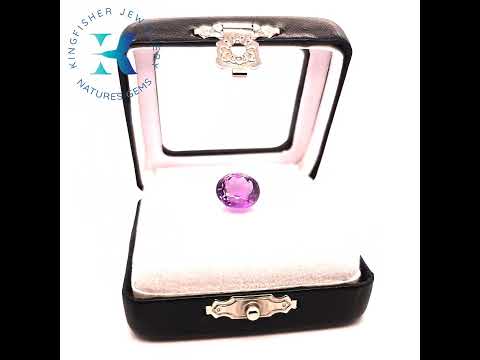 5.10 Ct Natural Amethyst – SI – 10.84mm