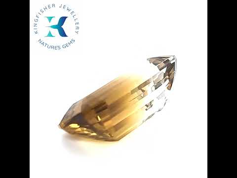 14.05 Carat Natural Citrine - VVS – 21.00 x 11.00mm