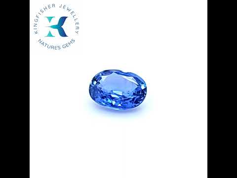 1.12 Ct Natural Blue Sapphire – SI – 6.80 x 5.40mm