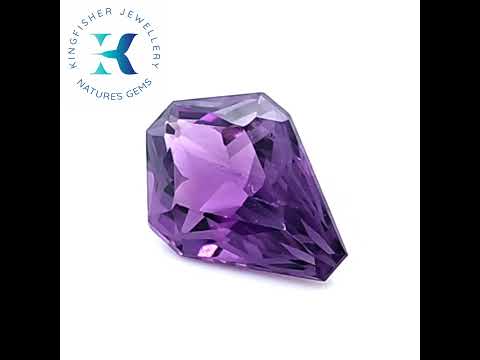 4.94 Ct Natural Amethyst– VS – 14.79 x 10.59mm