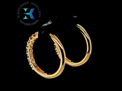 0.50 Ct Diamond Earrings in 14K Yellow Gold