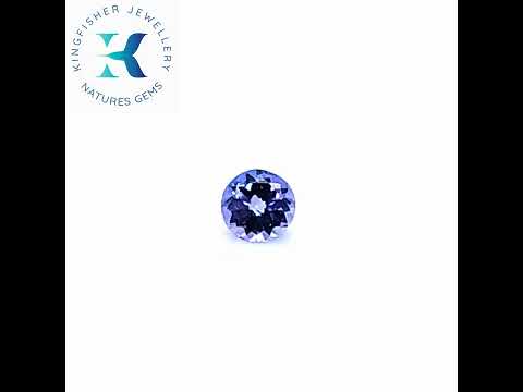 Blue Tanzanite Engagement Ring