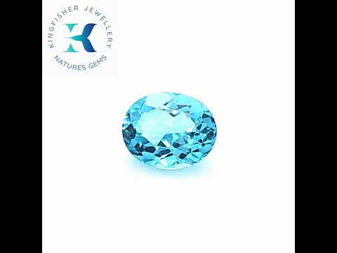 Blue Apatite Gemstone