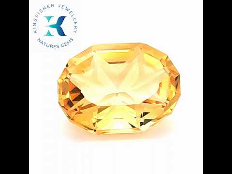 Citrine Engagement Ring