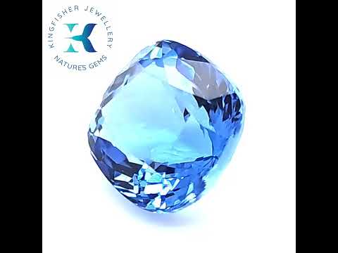3.	AIG Certified natural Aquamarine gemstone from Brazil. 