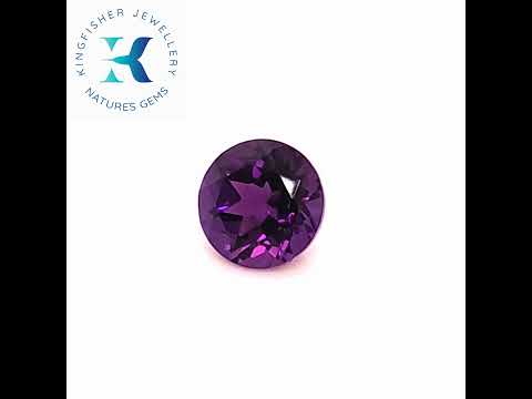1.32 Ct Natural Amethyst – VVS – 7.04mm