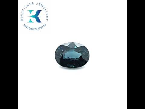 1.18 Ct Certified Teal Sapphire – VS – 6.91 x 5.31mm