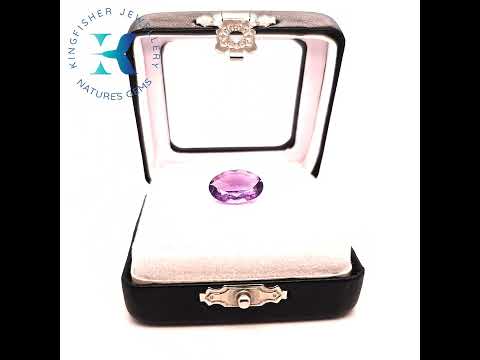 4.26 Ct Natural Amethyst – VS – 14.05 x 9.91mm