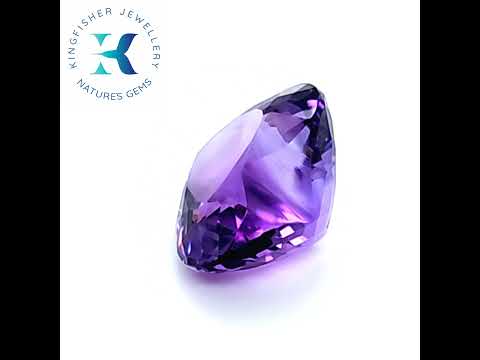 7.09 Ct Natural Amethyst– VVS – 13.38 x 12.00mm