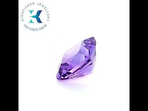 2.86 Ct Natural Amethyst – VVS – 9.00mm