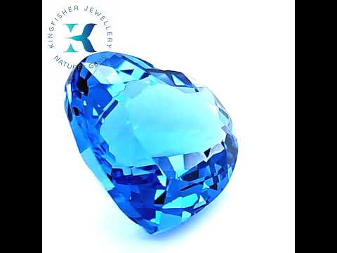 22.86 Ct Certified Natural Aquamarine - VVS – 20.03 x 18.65mm