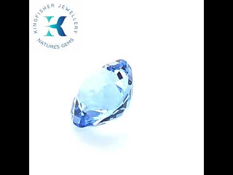 3.15 Carat Natural Aquamarine - VS – 9.40mm