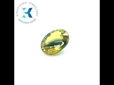 2.00 Ct Natural Parti Sapphire – VS – 7.70 x 6.40mm