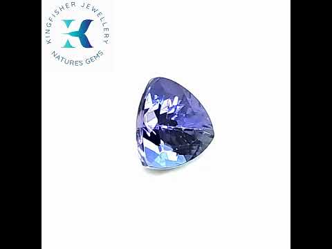 Blue Tanzanite Engagement Ring