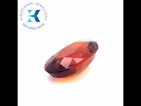 Hessonite Garnet Ring