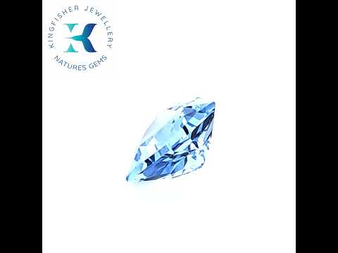 2.50 Carat Natural Aquamarine - VVS – 10.00mm