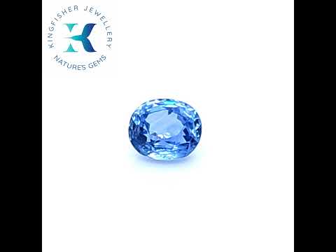 1.26 Ct Natural Blue Sapphire – VS – 6.10 x 5.40mm