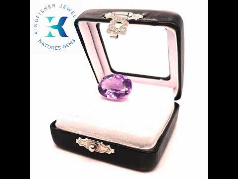 18.42 Ct Natural Amethyst – VS – 18.97 x 14.74mm