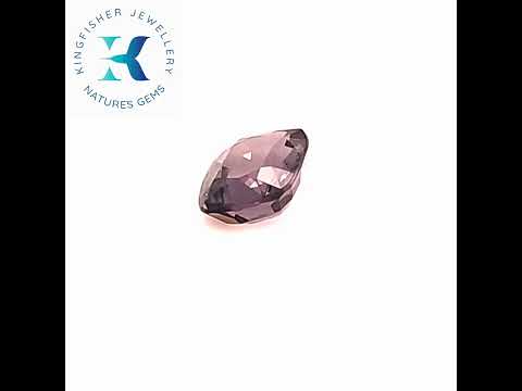 Purple Spinel Engagement Ring